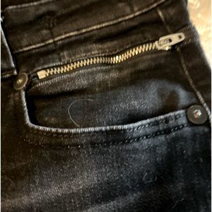 R13 Women’s distressed jeans -black